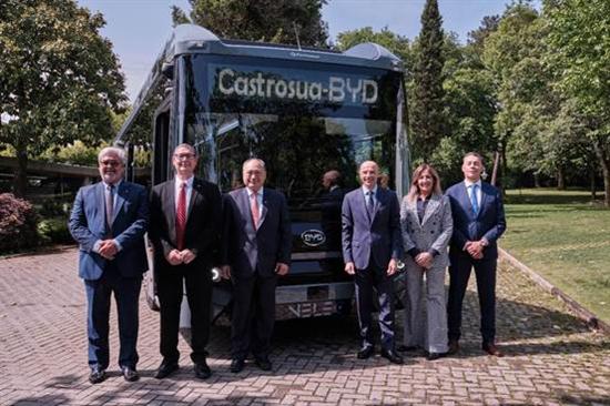 比亚迪与西班牙巴士合作推12米纯电巴士