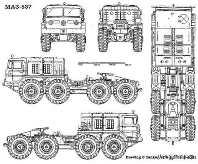苏维埃八轮巨兽——MAZ-537重型卡车的前世今生