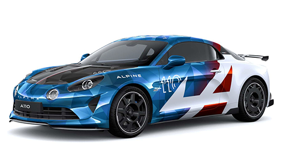 推出定制涂装 Alpine A110特别版官图发布