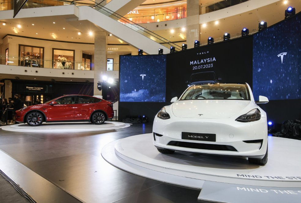 特斯拉Model Y在马来西亚正式上市，价格新马泰最低